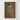 Framed abstract painting with warm earthy tones
