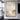 Modern cream abstract painting with organic textured marks