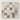 Brown and ivory abstract painting with raised linear surface details
