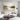 Ivory and beige abstract painting with layered textured details
