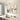Soft pastel abstract floral canvas artwork set of 2 with rich impasto texture creating an elegant atmosphere above a dining room table.