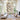Neutral abstract painting with raised looking square patterns