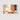 Terracotta abstract wall art in rust orange and cream