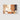 Contemporary terracotta wall art with cream and brown shapes