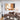 Contemporary abstract painting in terracotta and warm brown