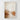 Rustic beige and brown canvas with visible palette knife marks