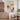 Modern impasto style wall decor featuring neutral block patterns