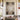 Abstract impasto wall decor with gold frame