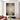 Abstract impasto wall decor with gold frame