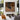 Large dark brown organic form in contemporary abstract painting