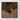 Moody brown and beige abstract canvas painting in natural wood frame