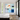 Modern Geometric Abstract Blue Oil Painting #AB150