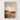 Vertical abstract landscape painting with heavy impasto texture