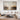 White framed oil painting style canvas with impasto brushstrokes
